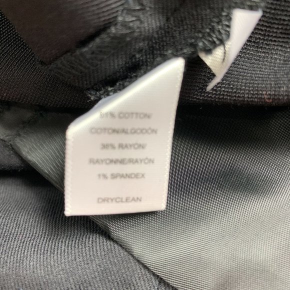 Ann Taylor LOFT 0 Black Pants Slim Skinny Career XS 30" X 31.5" - Picture 4 of 4